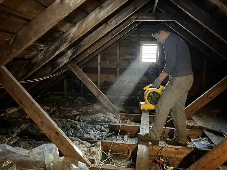 attic-water-damage-drying-proc-007 — frequently asked questions, Emergency Water Extraction & 24/7 Flood Response in Jonesto…
